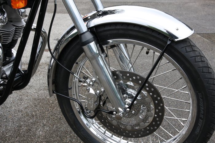 Colorado Norton Works cNw Front Fender Brace For Brembo System