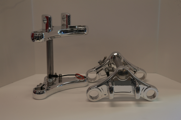 Colorado Norton Works cNw Billet Triple Trees With Lower Brake