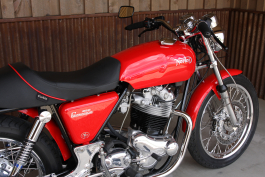 フロント フェンダー　ノートン コマンド　norton commando Colorado Norton Works cNw Steel Front Fender for Norton